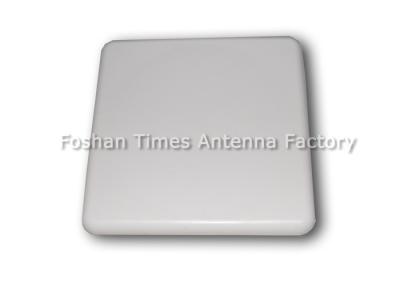 China White 2.4 Ghz Directional Antenna , High Gain 18dbi Wifi Antenna ABS Material for sale