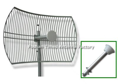 Chine Puissance maximum parabolique de fond du gain 100W de l'antenne 2 X 30dBi de grille de MIMO à vendre