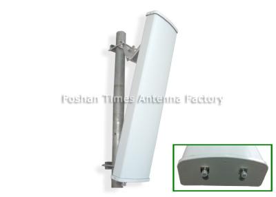 China 15dBi Dual Band Sector Antenna , Durable Outdoor Wireless Internet Antenna for sale