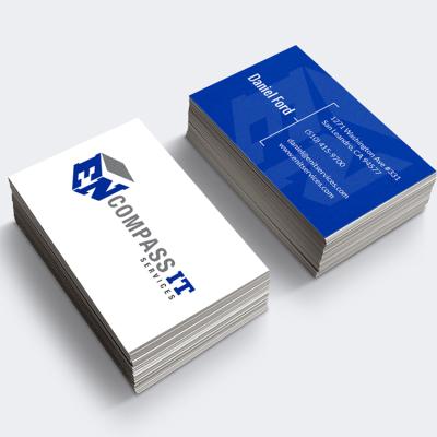 China Embossed Printed New Business Cards Design / Debossed Business Card Paper Cards for sale