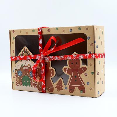 China Recycled Materials Logo Kraft Paper Box Custom Gift Box Packaging Custom Box for sale