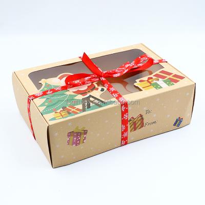 China New Recycled Materials Style Fashion Recycled Wholesale Custom Brown Corrugated Kraft Paper Cardboard Packing Folding Shipping Gift Box for sale