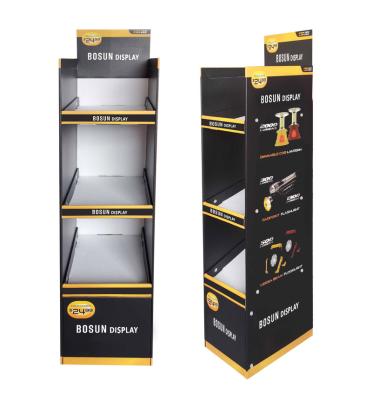 China Good Price Custom Corrugated Box Cardboard Display Custom Logo Rack for sale