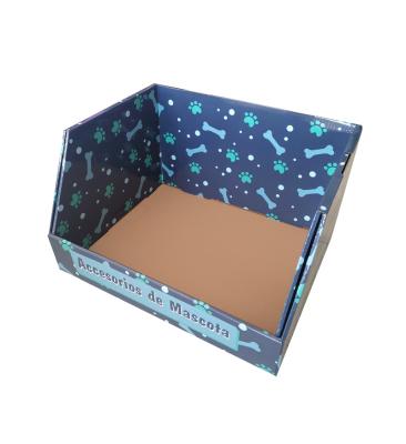 China Eco-friendly Corrugated Cardboard Wholesale Cardboard Brackets Shelf Paper Display Box for sale