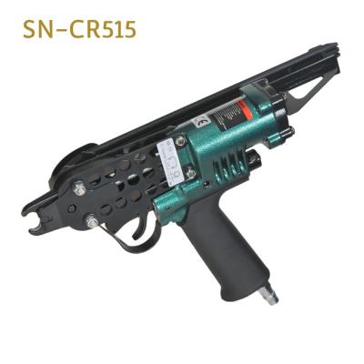 China C Ring Pneumatic Air Staples Gun Tool SNCR515 350x220x90 mm for sale