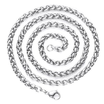 China FASHIONABLE Mens Womens Jewelry Keel Chain Wholesale 925 Sterling Silver Stainless Steelclavicle Chain Necklace Basket Chain for sale