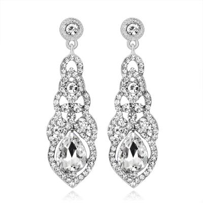 China TRENDY hot sale earrings in stock wholesale geometric earrings shape bridal earrings for sale