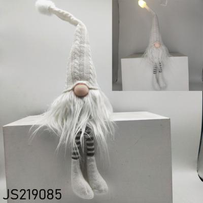 China Christmas Decoration Hot Sales Merry Christmas Gift Christmas Dwarf LED Plush Gnomes for sale