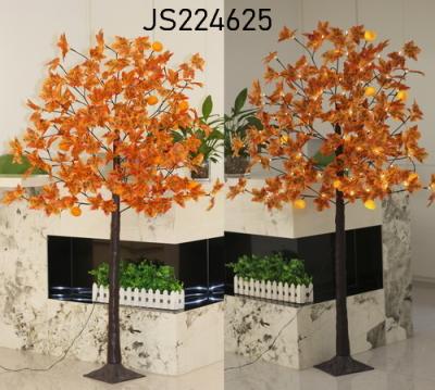 China High Quality Home Decoration Home Decor Led Maple Tree With Light Artificial Autumn Trees for sale