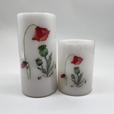 China Birthdays Wholesale Candle Set Home Plastic Flower Model Wax Flameless Candles With Warm White Tea Light Candle for sale