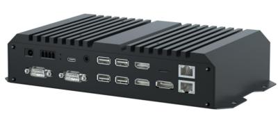 China Rockchip 8K RK3588 Android 12 HD Mini PC RS232 RS485 DP Industrial Control Box for sale