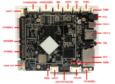 China INFORMATICAmotherboard van LVDS Android de Ontwikkelingsraad van de Vierlingkern RK3566 PCBA Te koop