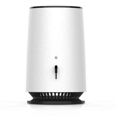 China New smart hotel air purifier desktop air purifier PM2.5 24V display air purifier hepa+activated carbon UV filter for sale