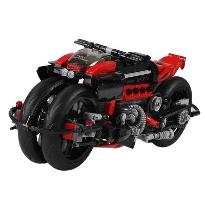 China Building toy xingbao 03021 motorcycle 680pcs enlighten building block building block toy diy large fun plastic set bricks for kids for sale