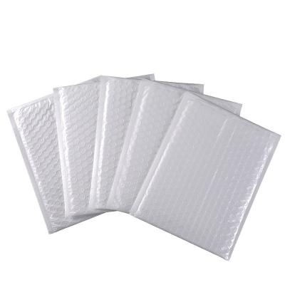 China Strong Adhesive White Pearlized Padded Mailer Mailer Mailer Mailer Air Bubble Mailing Envelope Glossy Pearlized Pearlized Wholesale Mailer Bag Strong Adhesive for sale