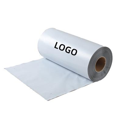 China Waterproof Eco-friendly Non-Toxic Pre-Opened Poly Bags On A Plastic Roll Pe Slight Burn Side Opening Pre-opened Perfo Preopened Auto Fill Bags for sale