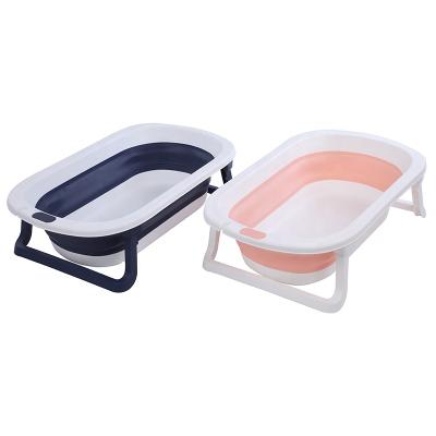 China Hot Sales Popular High Quality Plastic Foldable Baby Bath Tubs 76X47X21CM for sale