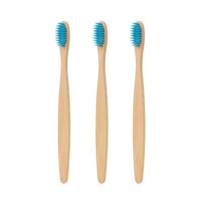 China 100% New Bamboo Toothbrush Wholesale Hot Sale Organic Natural Wooden Bamboo Toothbrush for sale