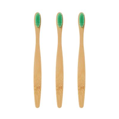 China Wholesale Natural Eco-Friendly Biodegradable Toothbrush Logo Bamboo Toothbrush Custom Made Bamboo Toothbrush Bristle Bamboo Toothbrush for sale