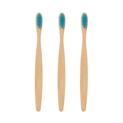 China Hot Sale Bamboo Natural Biodegradable Bristle Toothbrush Organic Wooden Bamboo Toothbrush for sale