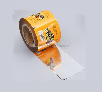 China Guangzhou Moisture Proof Custom Printed Food Packaging Film Jelly Cup Environmental Friendly Sealing Film for sale