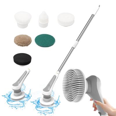 China Sustainable Telescopic Rotary Indoor Kitchen Window Washer Automatic Floor Cleaner for sale