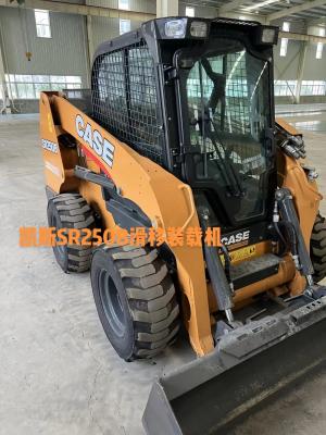 China SR250B Used CASE Skid Steer Loader Horsepower 90Hp Rated Load 1135kg for sale