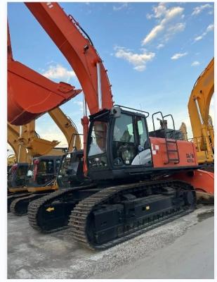 중국 저렴한 가격과 좋은 품질의 사용 된 발굴기 HITACHI ZX470 버킷 용량 1.9-2.1 m3 기계 무게 47100kg 판매용