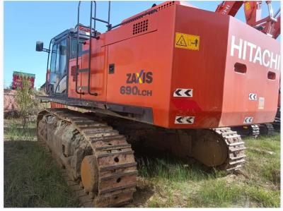 China Precio barato y calidad decente que usó excavadora HITACHI ZX690 con capacidad de cubo 4.0 ~ 5.0m3 peso de la máquina 69100kg en venta