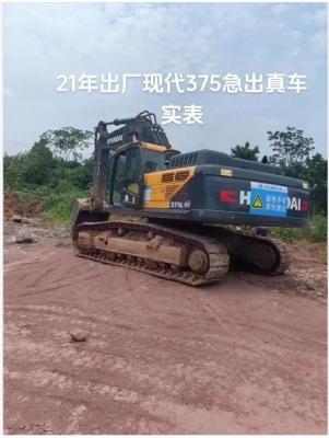 China HYUNDAI375LVS 38700kg excavadora de segunda mano con 1.9 M3 de capacidad de cubo en venta