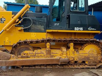 China SHANTUI SD16 Bulldozer de segunda mano 16kPa Presión en el suelo para el transporte de minería en venta