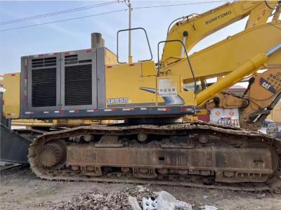 China Goedkope en hoge kwaliteit die gebruikte graafmachine KobelcoSK850LC met emmercapaciteit 4.8-5.4 m3 Machinegewicht 83000kg Te koop