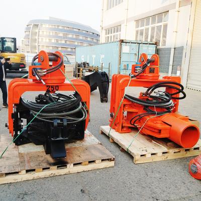 China DZA Series Single Motor Excavator Mounted Vibratory Hammer with High Efficiency for sale