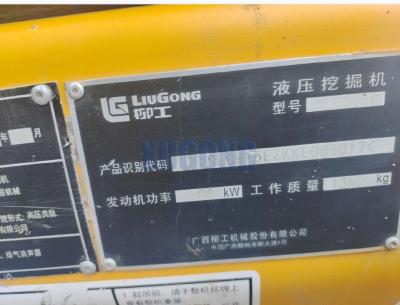 China Klopprijs en uitstekende kwaliteit van de gebruikte graafmachine LIUGONG. 915E Emmercapaciteit 0,6m3 Machinegewicht 13800 kg Te koop