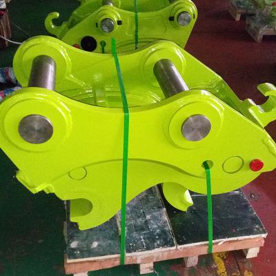 China Groeveer van het type van de pin Hydraulische snelkoppeling CW 05 Handleiding voor 1 ton mini-groeveer Te koop