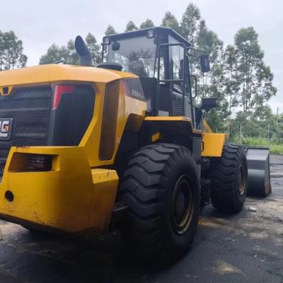 China LIUGONG856 Gebruikte Mini Wheel Loader 170KW Nominaal vermogen Met 5,6m3 emmer Te koop