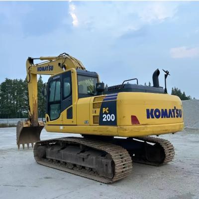 Chine Komatsu PC200-8 Mini excavateur hydraulique amphibie à vendre