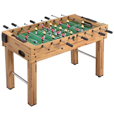 China Billiards Game Football Soccer Table Wooden Hand Playing Soccer Game Table for sale