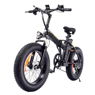 China Aluminum Alloy Popular Family Mini Folding Electric Bike City Bicycle Women 20inch Fat for sale