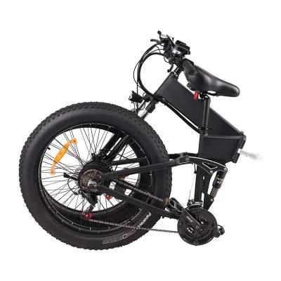 China Custom Full Suspension Aluminum Alloy Folding Tire Mountain Electric Bike Ebike1000w 48v Fat for sale