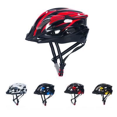 China ABS+PC OEM Sports Adjustable Universal Outdoor Bicycle Helmets Led Teen Adult for sale