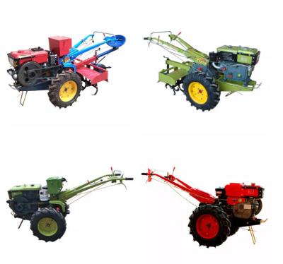 China farms walking tractor/small red tractor/mini walking tractor for sale