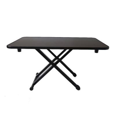 China High Quality Electric Automatic Foldable Desk Adjustable Height(Height) Standing Sitting Desk for sale