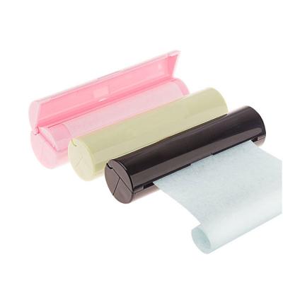 China High Quality Roll Cloth Oil Absorption Covers Oil Control Cloth Makeup Blotting Facial Paper for sale