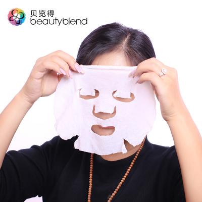 China Anti-Wrinkle Cotton Cosmetic Whitening DIY Natural Skin Care Compressed Facial Sheet Mask For Face for sale