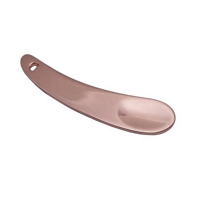 China 2022 Mini Metal Scrubber Face Mask Short Skin Spatula Female Facial Spatula Female Beauty Short Spatula for sale