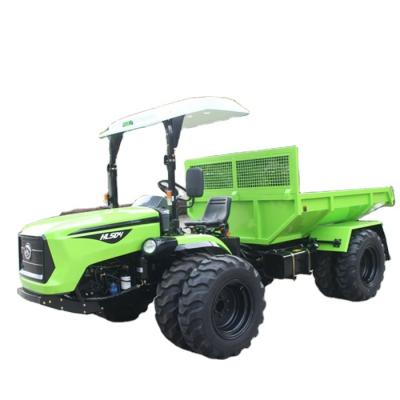 China Palm Fruit Collection Mini Tractor HL504-3 4Wd 4X4 Wheel Palm Oli Truck Farm Mini Tractor Articulated Farm Tractors For Sale for sale