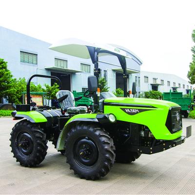 China Palm Fruit Collection Mini Tractor Expensive Best Kubota Huili HL504 4X4 Tracked Crawler Tractors Garden Mini Agricultural Small Farm Track Tractor for sale