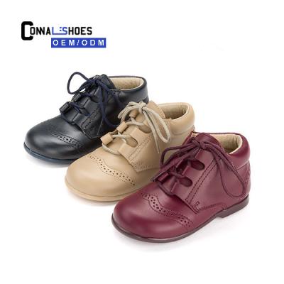 China Fashion \ Connal comfortable \ cute 2017 new style OEM ODM toddler shoes wholesale leather boys and girls for sale