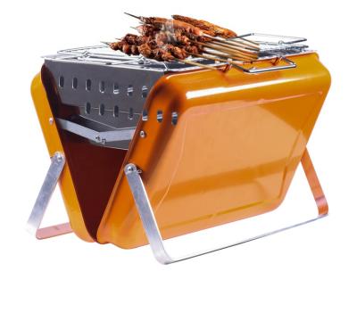 China Personality Wholesale Outdoor Portable Desktop Camping BBQ Customized Easily Assembled Foldable Grill for sale